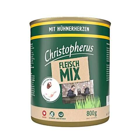 Christopherus – Fleischmix mit Hühnerherzen