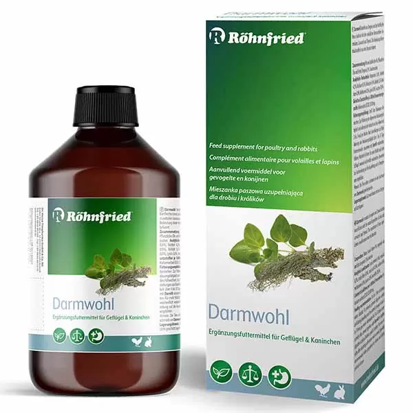 Röhnfried Darmwohl für Geflügel und Nager, 500ml